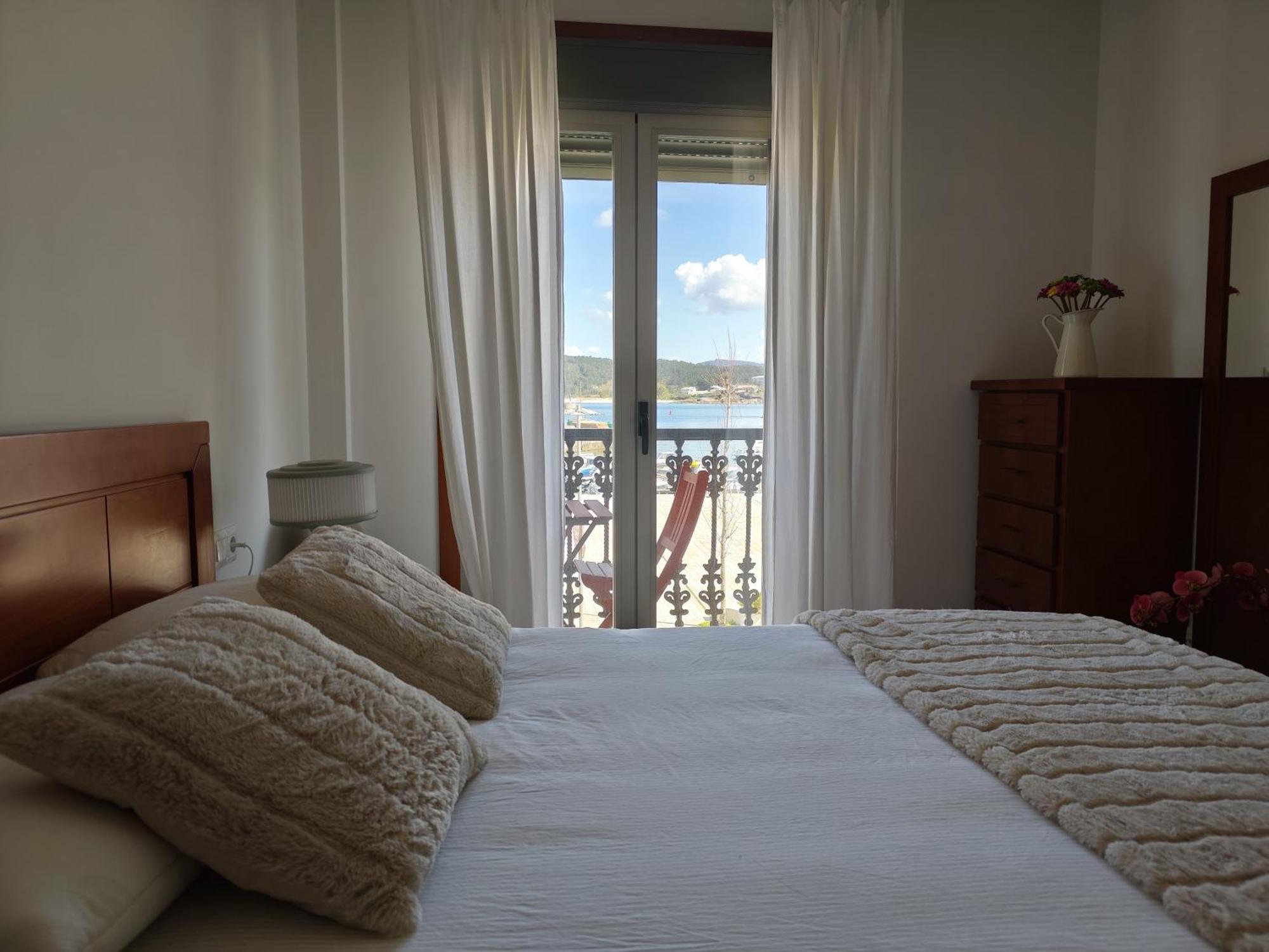 Piso Fachada Maritima Exclusive Deluxe Center Lägenhet Porto do Son Exteriör bild