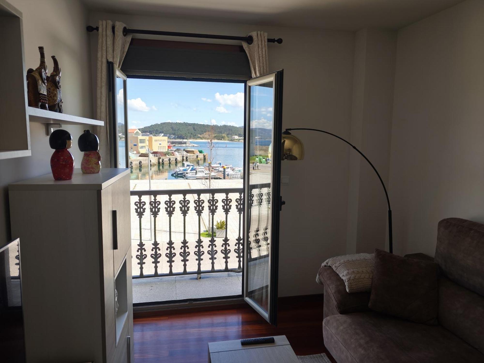 Piso Fachada Maritima Exclusive Deluxe Center Lägenhet Porto do Son Exteriör bild